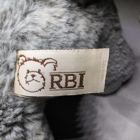 RBI Ron Banafato Inc Elephant Plush Scout Safari Hat Grey Soft Stuffed Animal - Picture 7 of 12